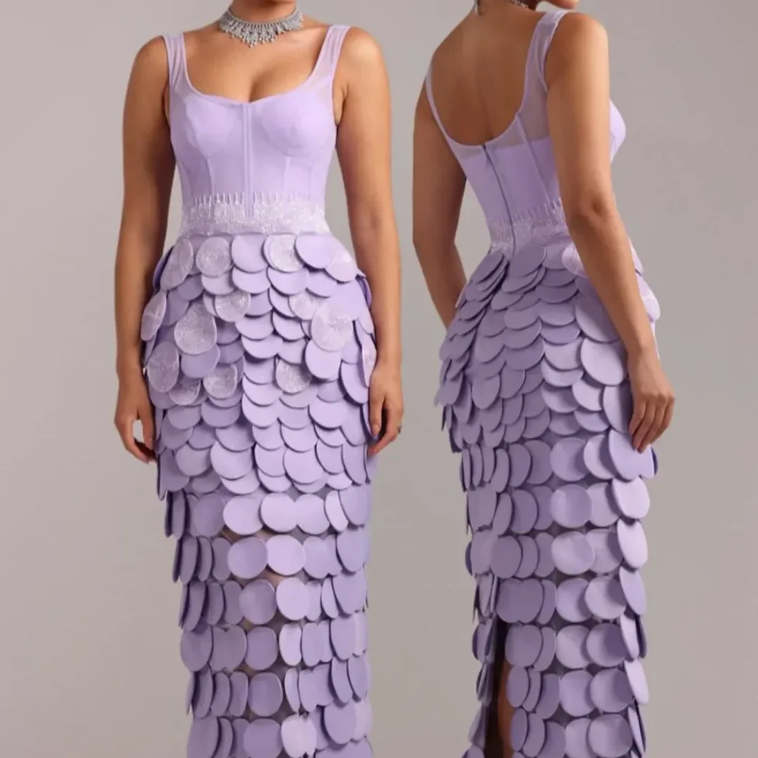 Circle Cut Tiered Sheath Sleeveless Scoop Lace Floor Length Split Evening Dresses 2025 Prom Dress Gown Customzied
Circle Cut Tiered Sheath Sleeveless Scoop Lace Floor Length Split Evening Dresses 2025 Prom Dress Gown Customzied