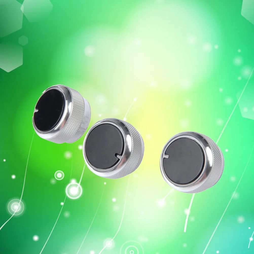 3pcs Air Conditioning Control Knob For Focus 2 3 Mondeo 2005-2014 Silver Aluminum Alloy Pvc Translucent Ring Easy Install Car
3pcs Air Conditioning Control Knob For Focus 2 3 Mondeo 2005-2014 Silver Aluminum Alloy Pvc Translucent Ring Easy Install Car