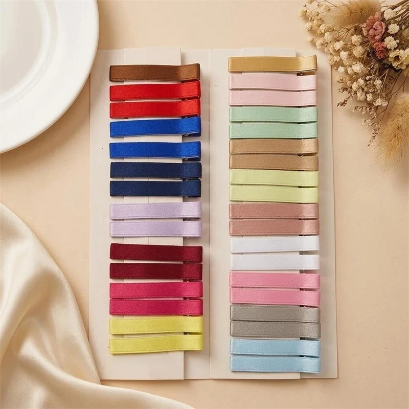 20pcs/lot Fabric Lined Alligator Clip 5CM Solid Color Thicken Hair Clips for Girls Kids Teens Handmade Hair Accessories for DIY
20pcs/lot Fabric Lined Alligator Clip 5CM Solid Color Thicken Hair Clips for Girls Kids Teens Handmade Hair Accessories for DIY