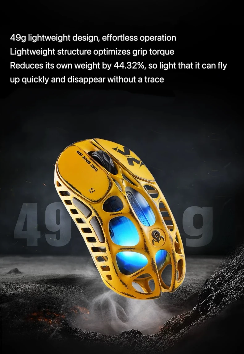 Gravity Planet Wireless Mouse 3950 - Lightweight Magnesium Alloy - 8K Tri-mode Gaming and eSports Specialized
Gravity Planet Wireless Mouse 3950 - Lightweight Magnesium Alloy - 8K Tri-mode Gaming and eSports Specialized