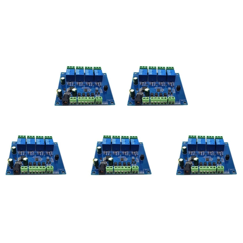 5X Modbus RTU 4-полосный релейный модуль 7-24 В релейный модуль переключателя RS485/TTL вход и выход с защитой от обратного хода
5X Modbus RTU 4-полосный релейный модуль 7-24 В релейный модуль переключателя RS485/TTL вход и выход с защитой от обратного хода