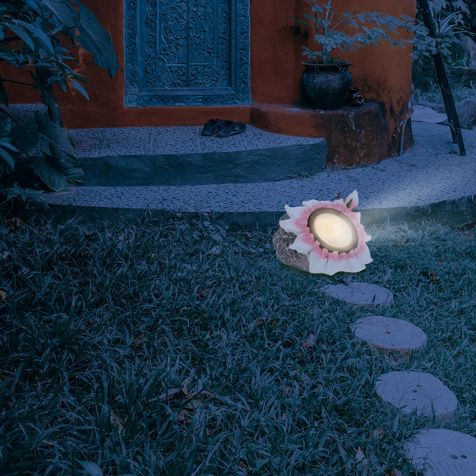 Solar Flower Spotlight Resin Garden Decorations Outdoor Solar Energy Light Rechargeable L scape Yard Lighting Household Supply
Solar Flower Spotlight Resin Garden Decorations Outdoor Solar Energy Light Rechargeable L scape Yard Lighting Household Supply