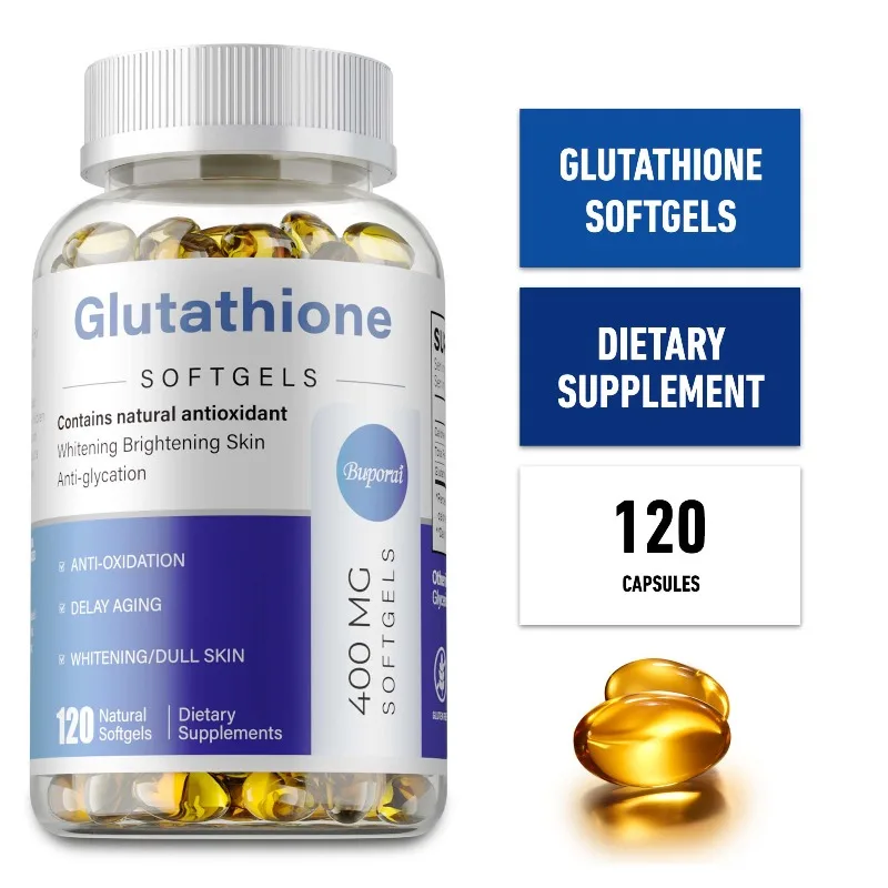 Glutathione Capsule - Antioxidant, Reduces Spots, Tightens and Moisturizes, Whitens and Brightens Skin, Promotes Skin Health
Glutathione Capsule - Antioxidant, Reduces Spots, Tightens and Moisturizes, Whitens and Brightens Skin, Promotes Skin Health