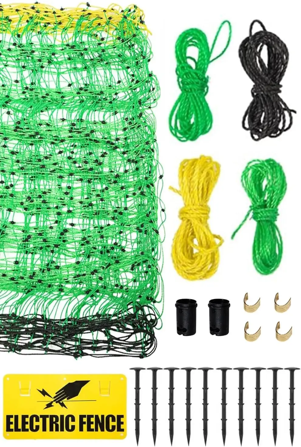 Электрическая сетка для забора, комплект антифакатора для птицы с стойками для скота размером 42,6 дюйма x 164 дюйма
Электрическая сетка для забора, комплект антифакатора для птицы с стойками для скота размером 42,6 дюйма x 164 дюйма