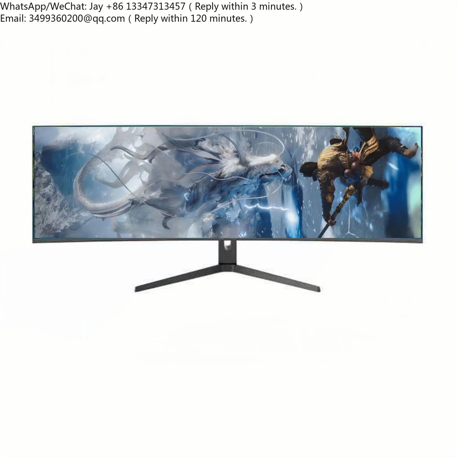 49 Inch IPS Gaming Monitor with 144Hz Refresh Rate with 3-side Borderless Curved Monitor for Gaming
49 Inch IPS Gaming Monitor with 144Hz Refresh Rate with 3-side Borderless Curved Monitor for Gaming