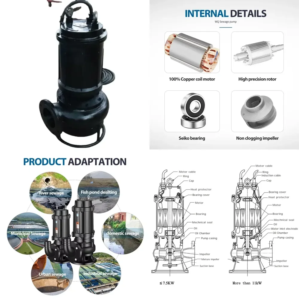 Golden Supplier Sewage Submersible Pump for Sewage Cast Iron Pump Sewage Drainage Pumps
Golden Supplier Sewage Submersible Pump for Sewage Cast Iron Pump Sewage Drainage Pumps