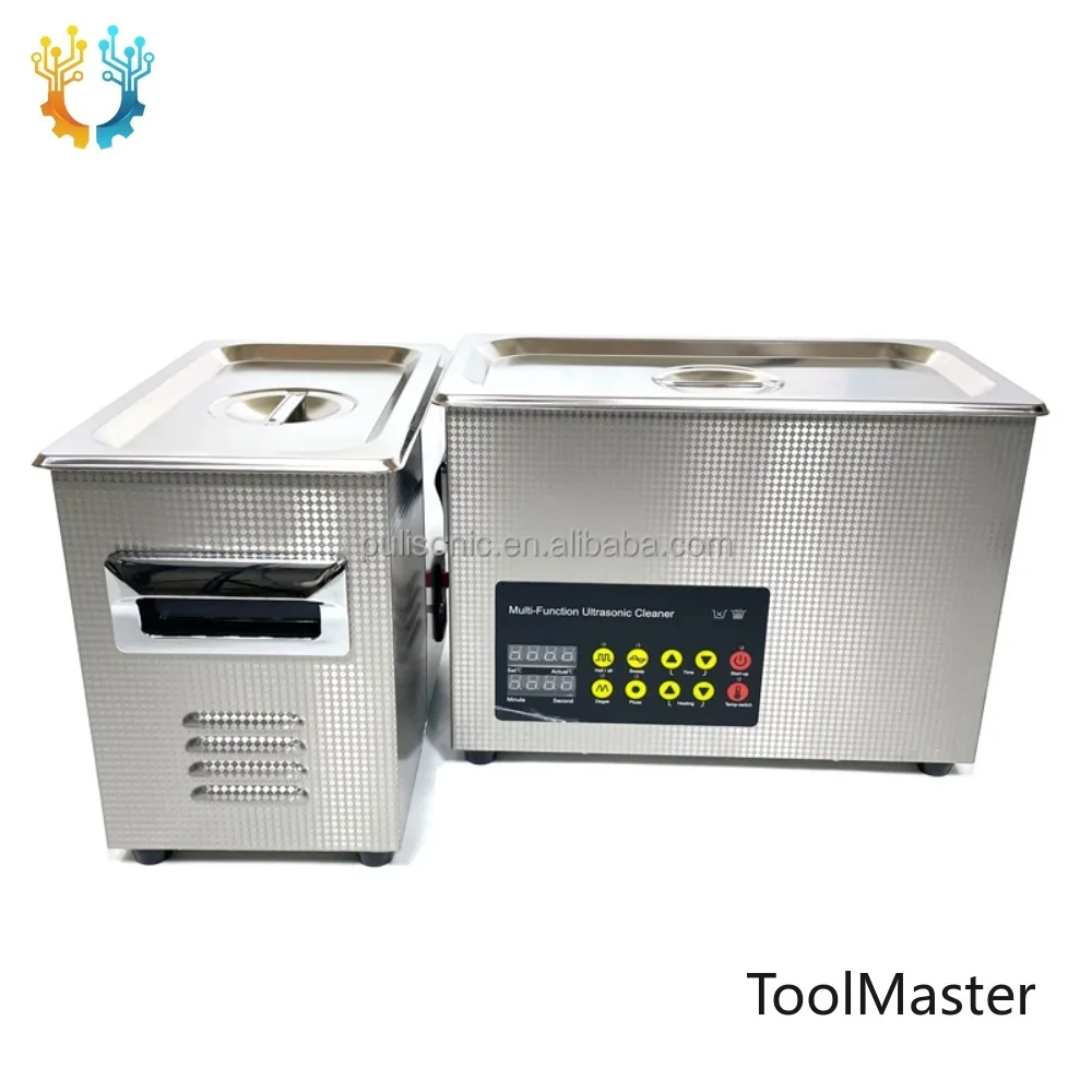 【2026】4.5L Desk Ultrasonic Cleaning Machine With Heating Pulse Function For Inner Hole Texture /Surface Of Parts Washing
【2026】4.5L Desk Ultrasonic Cleaning Machine With Heating Pulse Function For Inner Hole Texture /Surface Of Parts Washing