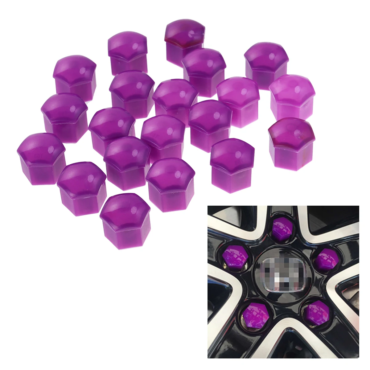 Car Wheel Lug Nut Covers Purple Rim Protector Truck Accessories Silicone Tough Various Colors Decorate Bolts Nut Protectors
Car Wheel Lug Nut Covers Purple Rim Protector Truck Accessories Silicone Tough Various Colors Decorate Bolts Nut Protectors