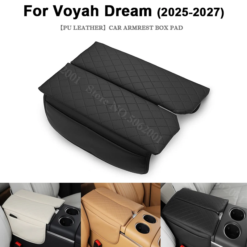 For Voyah Dream 2025 2026 2027 Car Armrest Box Pads Center Console Armrest Cushion Leather Heightened Mat Anti-fatigue Accessory
For Voyah Dream 2025 2026 2027 Car Armrest Box Pads Center Console Armrest Cushion Leather Heightened Mat Anti-fatigue Accessory