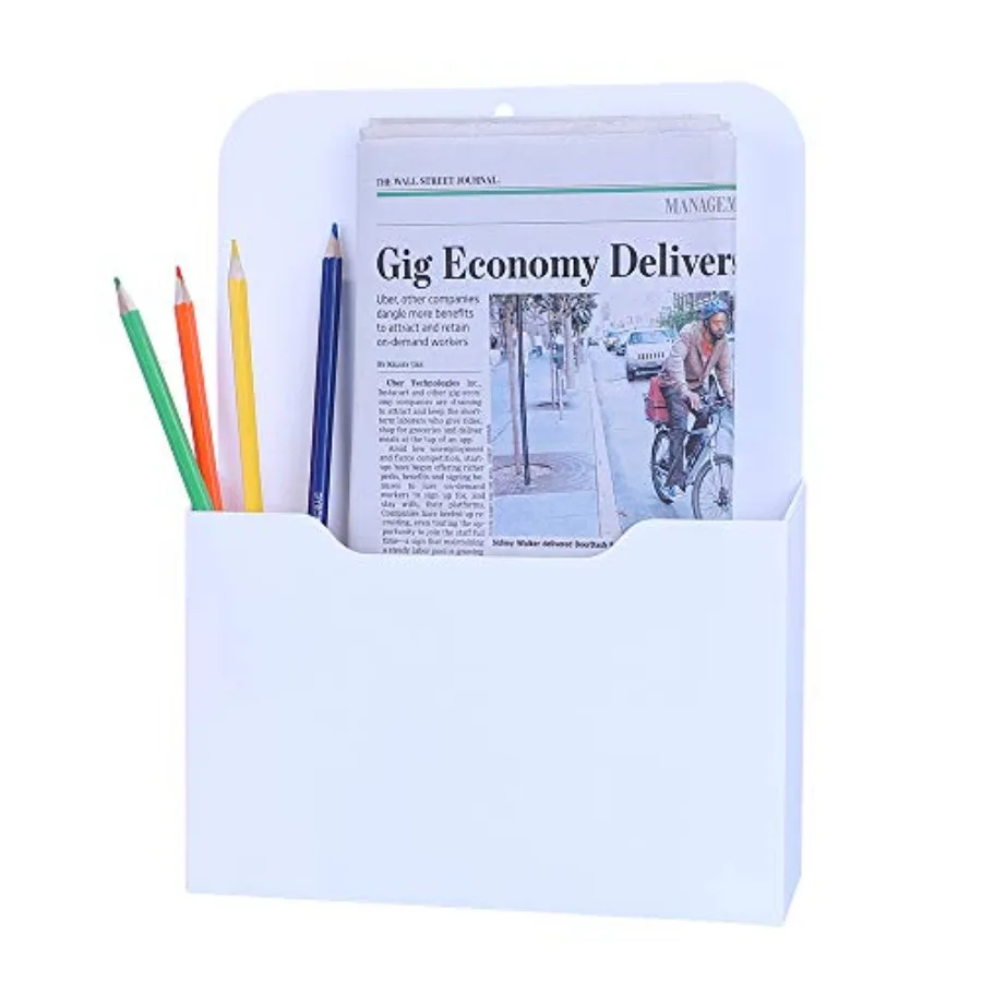 Magnetic File Holder Letter Size Magnetic Paper Pencil Holder Office Supplies Mail Planner Storage Pocket for Whiteboard, Refri
Magnetic File Holder Letter Size Magnetic Paper Pencil Holder Office Supplies Mail Planner Storage Pocket for Whiteboard, Refri