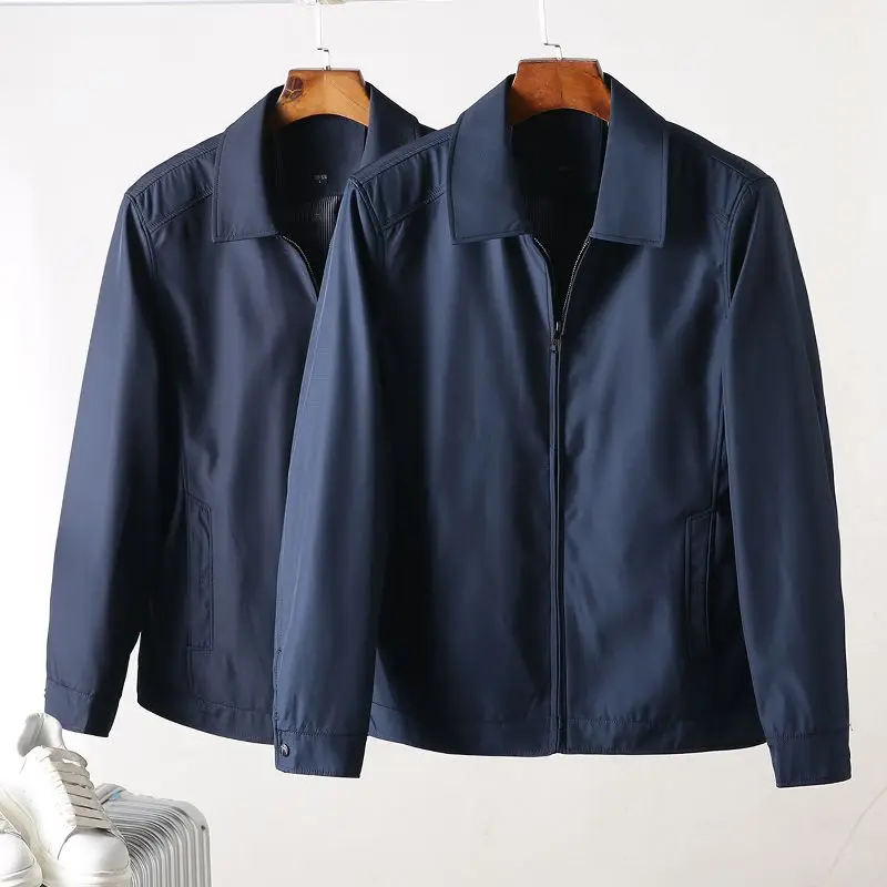 New Spring and Autumn Men's Jacket Jacket Casual Solid Color Jacket Lapel Men's Business Jacket Brand Clothing Men's Jacket M166
New Spring and Autumn Men's Jacket Jacket Casual Solid Color Jacket Lapel Men's Business Jacket Brand Clothing Men's Jacket M166