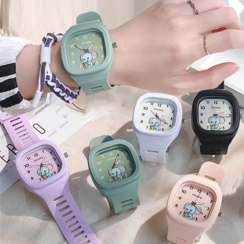 Waterproof Electronic Cartoon Luminous Watch Students Lovers Woman Men's Watches Colors WristWatch
Waterproof Electronic Cartoon Luminous Watch Students Lovers Woman Men's Watches Colors WristWatch
