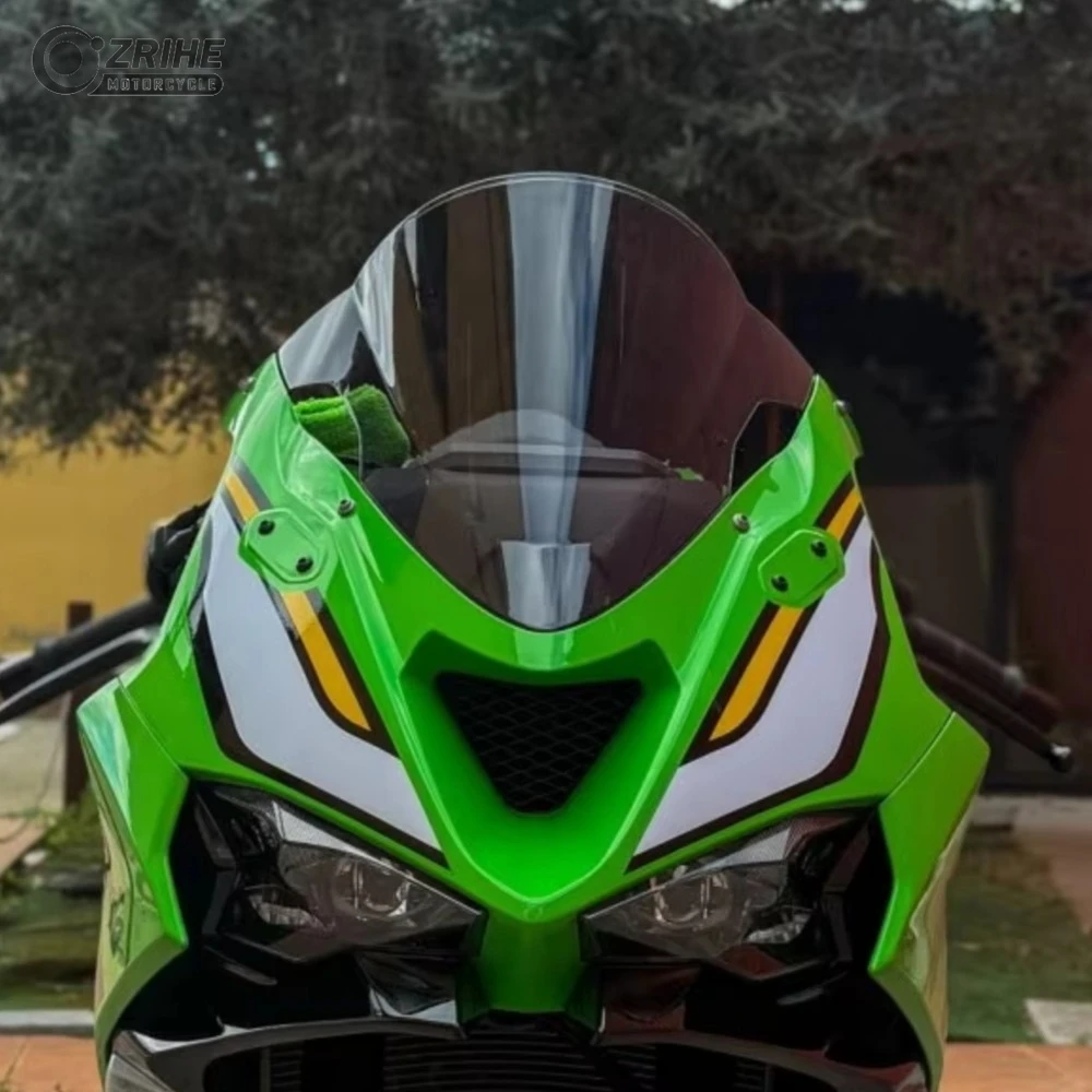 Motorcycle For Kawasaki ninja ZX-6R zx6r ZX6R ZX-6R 2024 2025 2026 Windscreen Windshield Wind Deflectors Double Shield Protector
Motorcycle For Kawasaki ninja ZX-6R zx6r ZX6R ZX-6R 2024 2025 2026 Windscreen Windshield Wind Deflectors Double Shield Protector