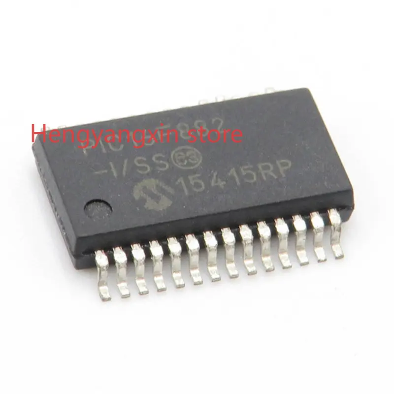5 PCS PIC16F882-I/SS , SOP-28 ,PIC16F882T-I/SS ,Device marking:PIC16F882 , 8-bit Microcontrollers - MCU 3.5KB FLASH 128 RAM
5 PCS PIC16F882-I/SS , SOP-28 ,PIC16F882T-I/SS ,Device marking:PIC16F882 , 8-bit Microcontrollers - MCU 3.5KB FLASH 128 RAM