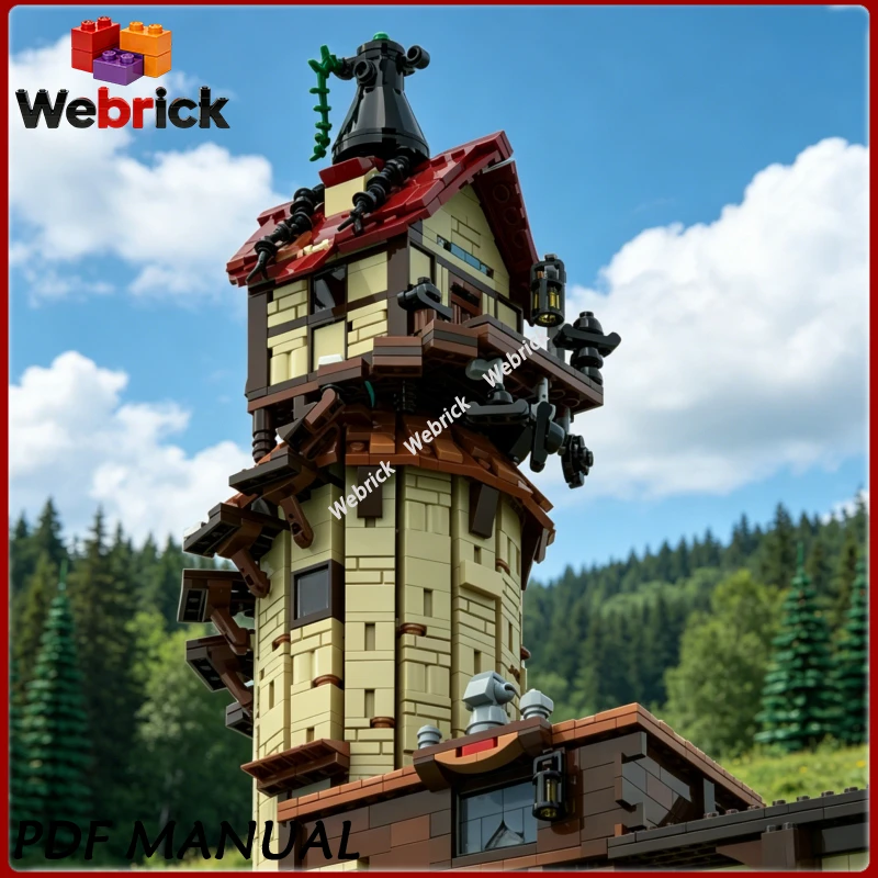 Ancient Tech Lab Hateno MOC Building Blocks, Zelda BotW Purah’s Research Tower Model, Assembly Kit MOC Medieval Castle Pirate
Ancient Tech Lab Hateno MOC Building Blocks, Zelda BotW Purah’s Research Tower Model, Assembly Kit MOC Medieval Castle Pirate