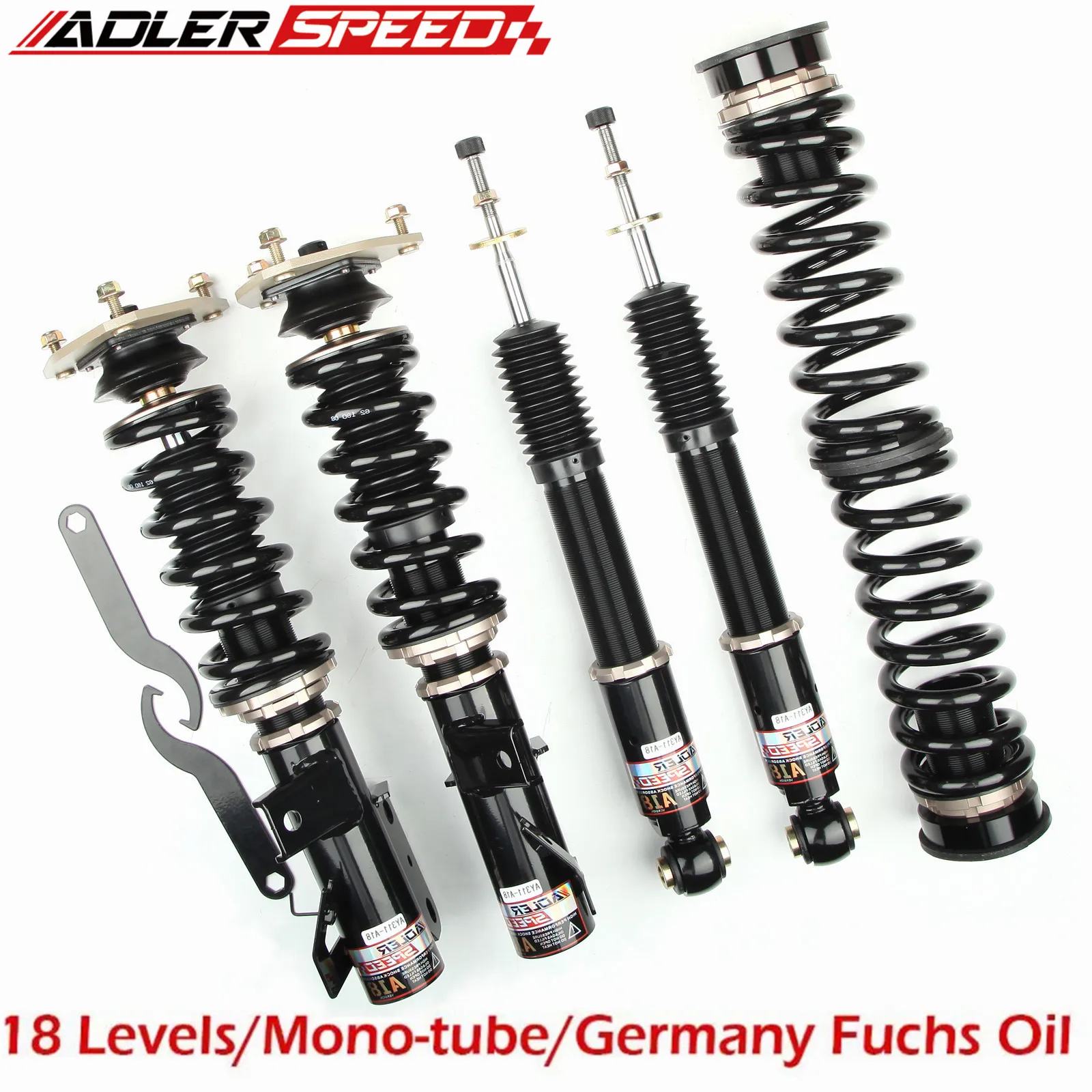 ADLERSPEED Coilovers For Cadillac CTS RWD 14-19 Suspension Kit 18 Way Adj. Damping Height
ADLERSPEED Coilovers For Cadillac CTS RWD 14-19 Suspension Kit 18 Way Adj. Damping Height