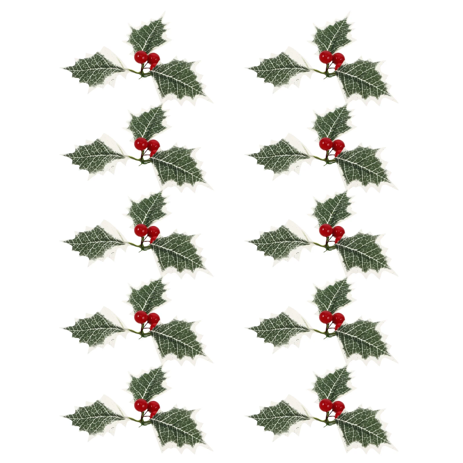 10Pcs Artificial Christmas Berry Green Leaf Picks Creative Floral Stems Garland Accessories for Home Tree Decoration Holiday
10Pcs Artificial Christmas Berry Green Leaf Picks Creative Floral Stems Garland Accessories for Home Tree Decoration Holiday