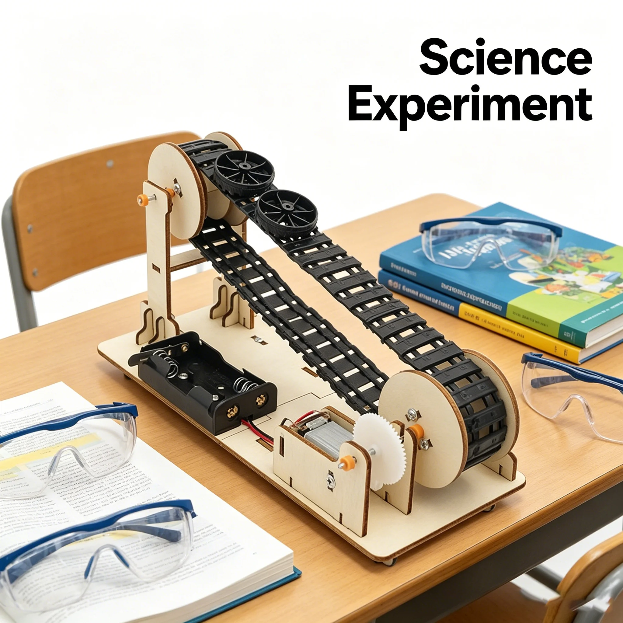 DIY Transmission Band Model Science Toys for Kids Wooden STEM Technologia Experimental Tool Kit Learning Education School Supply
DIY Transmission Band Model Science Toys for Kids Wooden STEM Technologia Experimental Tool Kit Learning Education School Supply