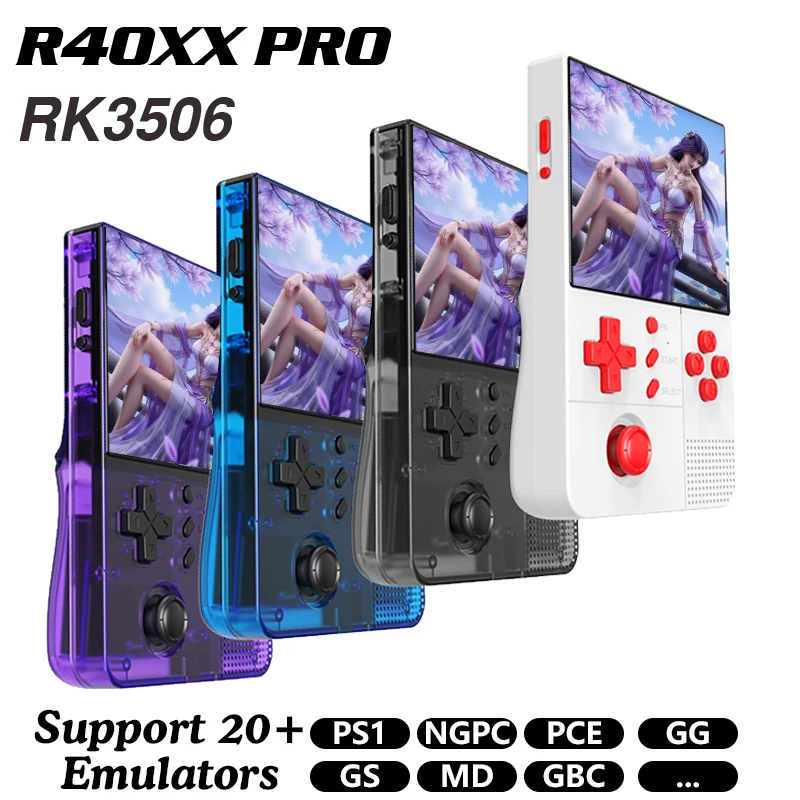 BOYHOM R40XX PRO Retro Handheld Console 4 Inch 1024*768 IPS Screen RK3506 Chip 4500mAh Battery Pocket Classic Game Player
BOYHOM R40XX PRO Retro Handheld Console 4 Inch 1024*768 IPS Screen RK3506 Chip 4500mAh Battery Pocket Classic Game Player