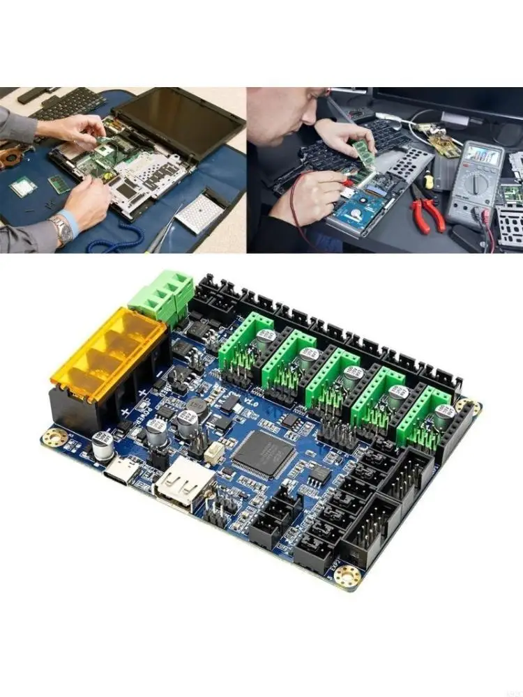 3D Printer Part 3D Printer Control Board MKS OWL 32Bit Double Print Head Motherboard 150Mhz LPC5528 TS35 USB Disk K92C
3D Printer Part 3D Printer Control Board MKS OWL 32Bit Double Print Head Motherboard 150Mhz LPC5528 TS35 USB Disk K92C