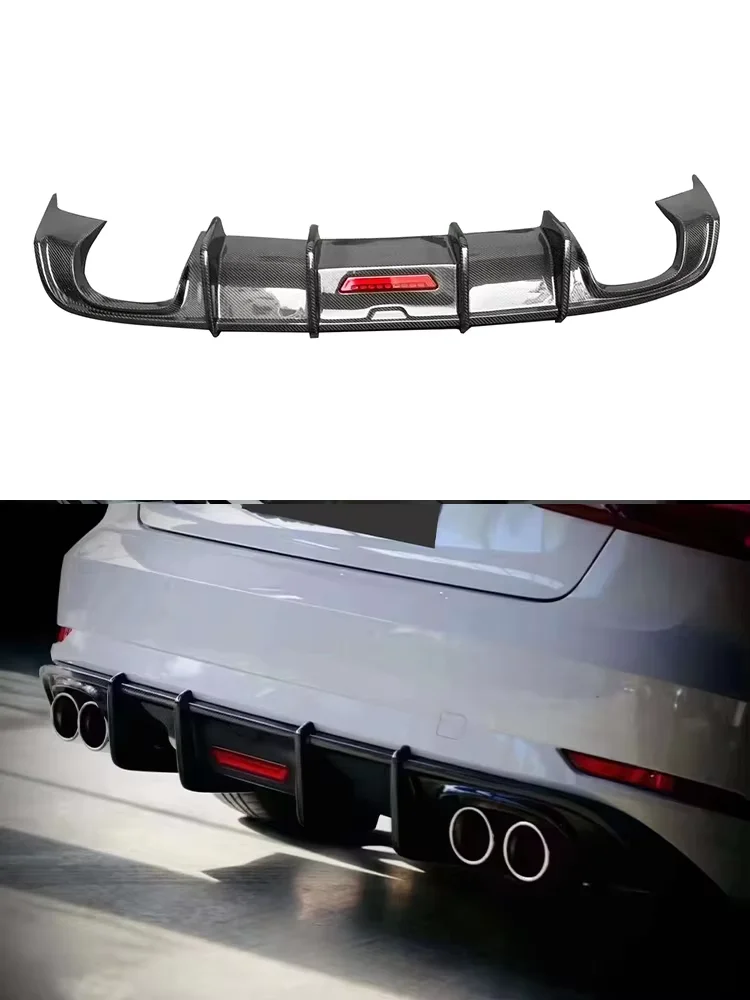 For Audi A3 S3 2017-2020 Carbon Fiber Car Rear Bumper Lip Diffuser Spoiler Parts Upgrade Car Accessories
For Audi A3 S3 2017-2020 Carbon Fiber Car Rear Bumper Lip Diffuser Spoiler Parts Upgrade Car Accessories