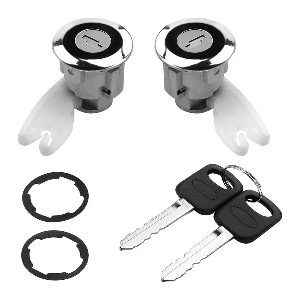 1 Set Door Lock Cylinder With Keys Set For Ford F-150 F-250 F-350 OEM Part Number F2UZ1522050A Replacement Car Accessories
1 Set Door Lock Cylinder With Keys Set For Ford F-150 F-250 F-350 OEM Part Number F2UZ1522050A Replacement Car Accessories