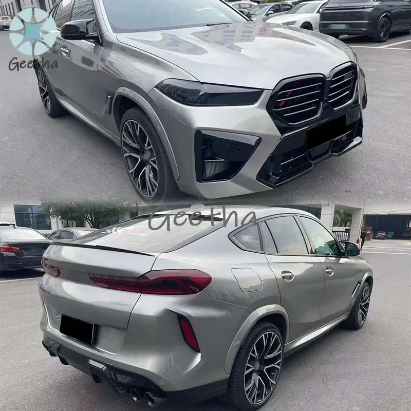 X6 g06 x6m car bumper for BMW 2024 G06 X6M Upgrade to X6M LCI body kits for front/rear bumper diffuser grille
X6 g06 x6m car bumper for BMW 2024 G06 X6M Upgrade to X6M LCI body kits for front/rear bumper diffuser grille