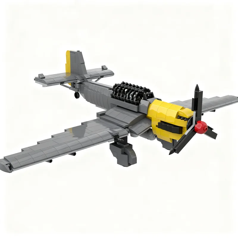 614PCS MOC Creative Luftwaffe Junkers JU 87 Stuka Model DIY Ideas Child Toy Assembly Puzzle Birthday Gift Custom Kids Building
614PCS MOC Creative Luftwaffe Junkers JU 87 Stuka Model DIY Ideas Child Toy Assembly Puzzle Birthday Gift Custom Kids Building