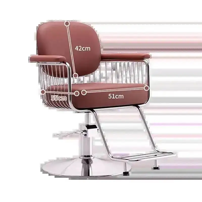 Minimalist Barber Chairs Luxury Cozy Premium Elegant Exquisite Salon Chairs Trendy Beauty Silla Para Lashista Salon Furniture
Minimalist Barber Chairs Luxury Cozy Premium Elegant Exquisite Salon Chairs Trendy Beauty Silla Para Lashista Salon Furniture