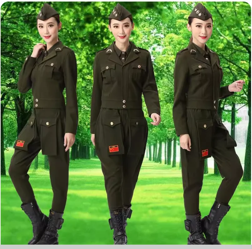 Sailor Dance Camouflage Costume Square Dance Performance Costume
Sailor Dance Camouflage Costume Square Dance Performance Costume