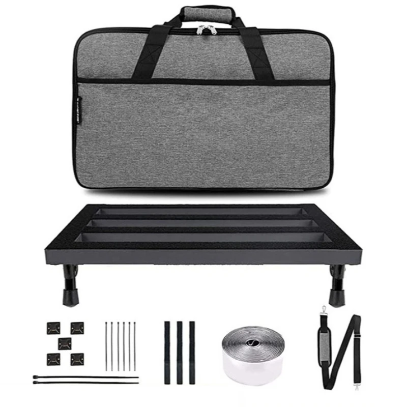Electric Guitar/bass Effects Pedal Board Folding Lightweight Effects Pedals Portable Guitars Power Supply Track Board with Bag
Electric Guitar/bass Effects Pedal Board Folding Lightweight Effects Pedals Portable Guitars Power Supply Track Board with Bag