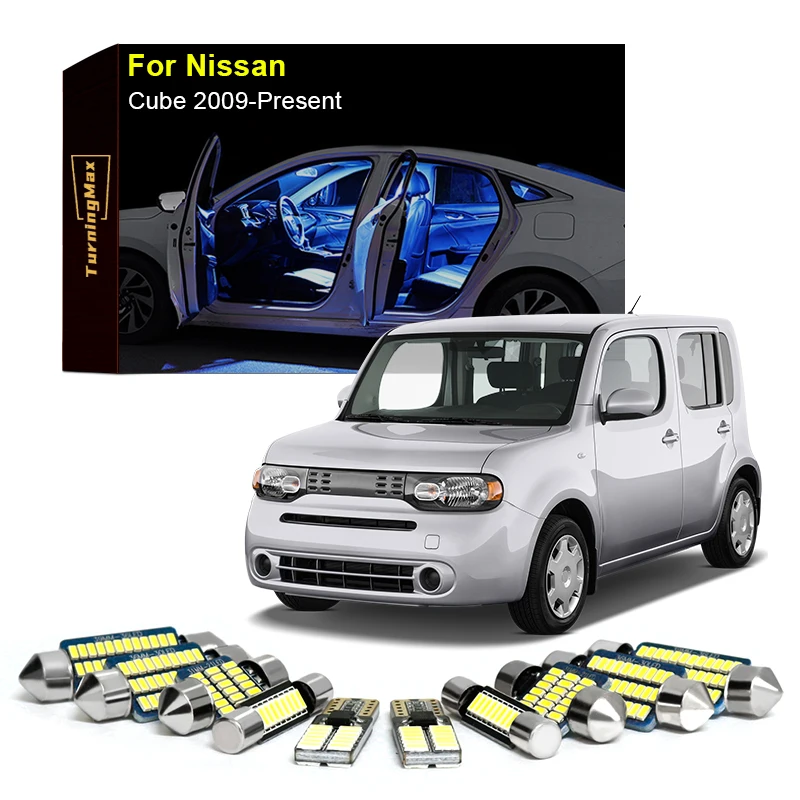 Canbus Interior Lighting LED Bulbs Kit Package For Nissan Cube 2009-Now Trunk Dome Reading Lights Indoor Lamps Car Accessories
Canbus Interior Lighting LED Bulbs Kit Package For Nissan Cube 2009-Now Trunk Dome Reading Lights Indoor Lamps Car Accessories