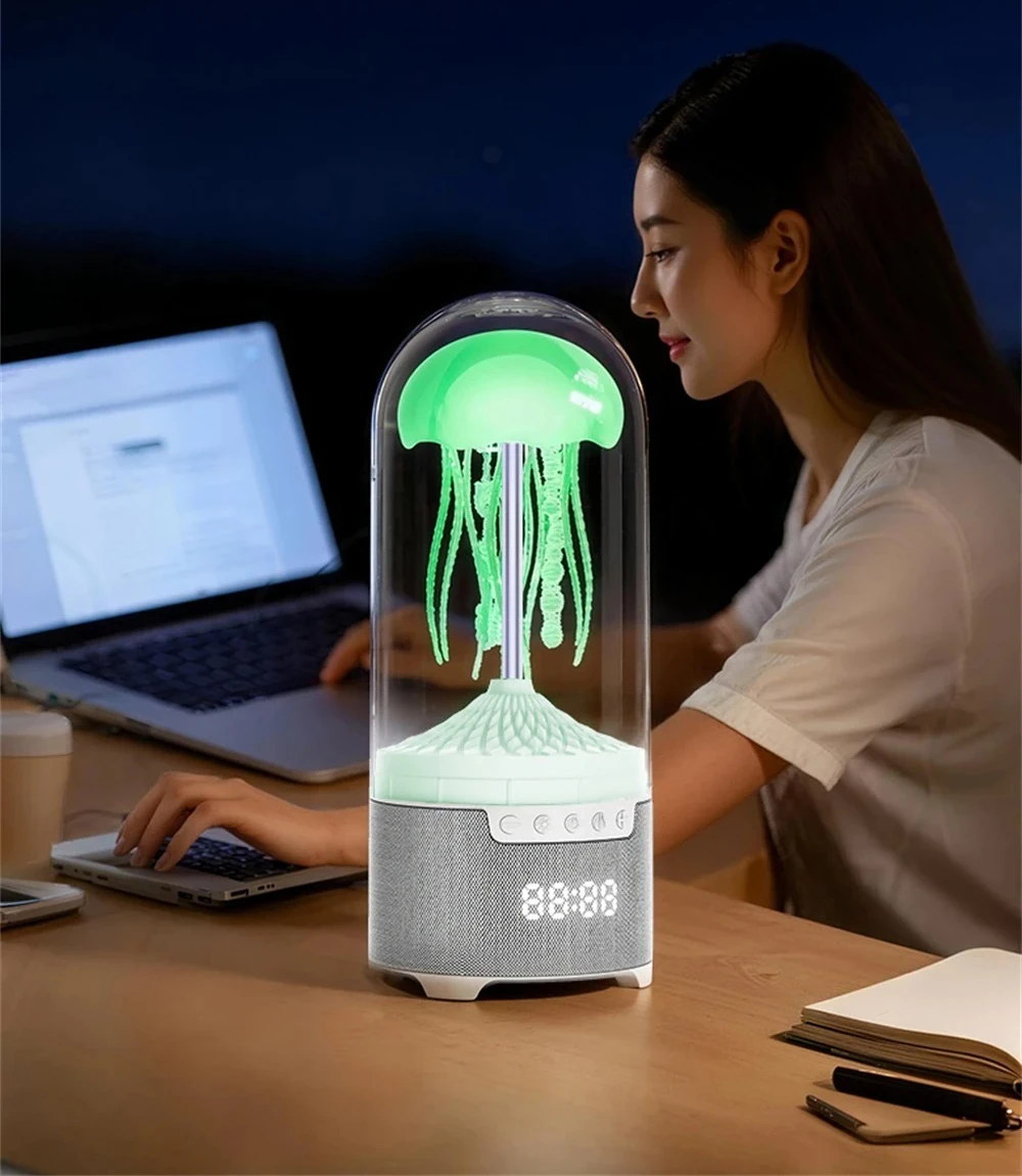 Portable Colorful Jellyfish Blue Tooth Speaker 3D HiFi Stereo Music Sports Jellyfish Audio Support TF Card For Home Office
Portable Colorful Jellyfish Blue Tooth Speaker 3D HiFi Stereo Music Sports Jellyfish Audio Support TF Card For Home Office