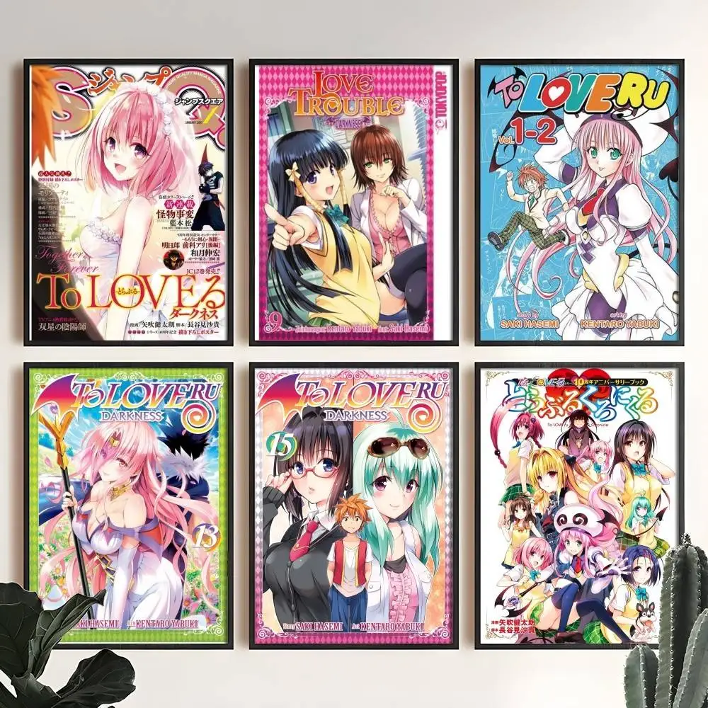 HOT Anime T-TO LOVE RU DARKNESSS Poster Wall Art Print Art Suitable For Living Room Bedroom Bar Parlor Home Decoration Gift
HOT Anime T-TO LOVE RU DARKNESSS Poster Wall Art Print Art Suitable For Living Room Bedroom Bar Parlor Home Decoration Gift
