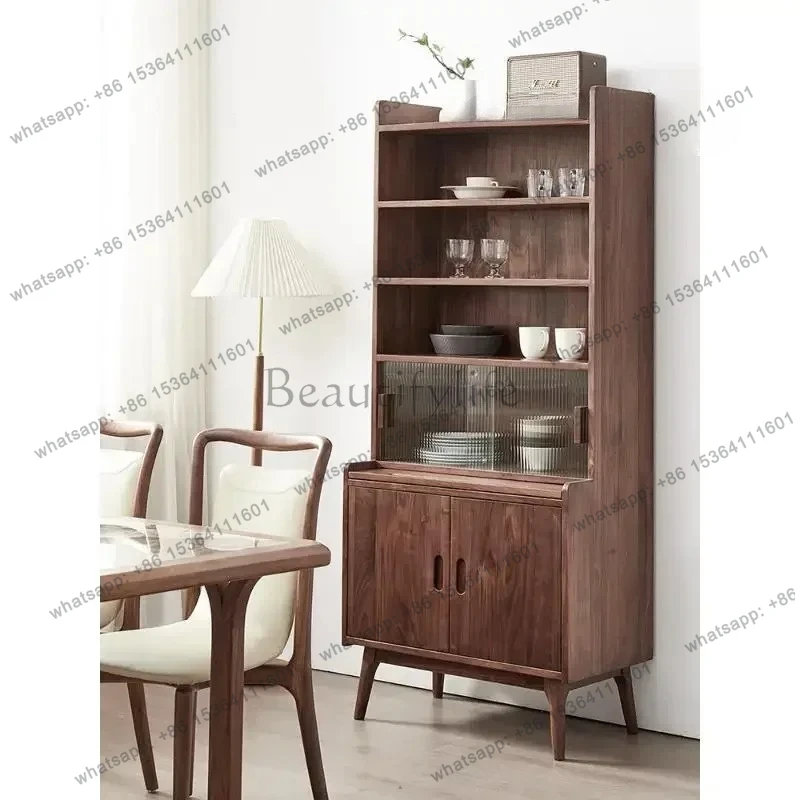 yj9Retro Style Black Walnut Solid Wood Sideboard Nordic Wall Home Multi-Function Locker
yj9Retro Style Black Walnut Solid Wood Sideboard Nordic Wall Home Multi-Function Locker