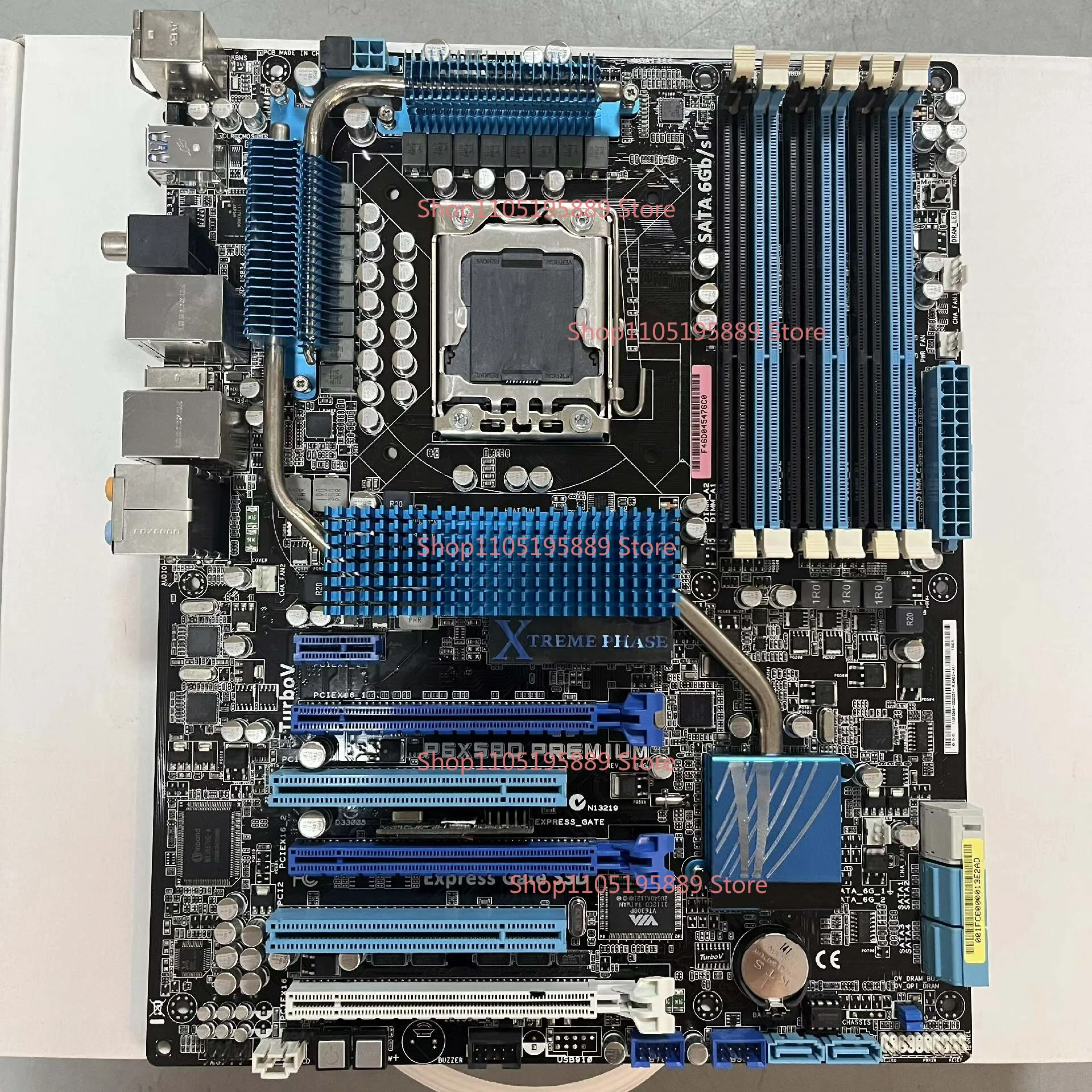 For ASUS P6X58D PREMIUM 1366 Pin ATX SATA3 USB3
For ASUS P6X58D PREMIUM 1366 Pin ATX SATA3 USB3