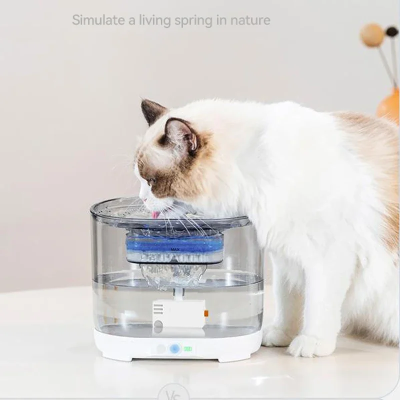 USB 2.2L Intelligent cat drinking machine with automatic filter anti-dry burning constant temperature mute belt induction
USB 2.2L Intelligent cat drinking machine with automatic filter anti-dry burning constant temperature mute belt induction