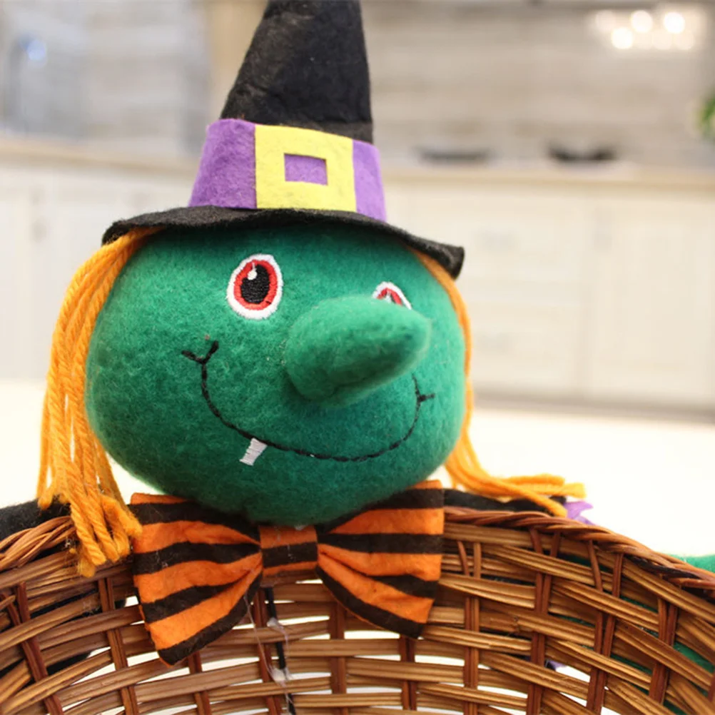 21x16cm Mini Lovely Orange Halloween Candy Storage Basket Portable Food Storage Basket Halloween Party Decor (Wizard)
21x16cm Mini Lovely Orange Halloween Candy Storage Basket Portable Food Storage Basket Halloween Party Decor (Wizard)