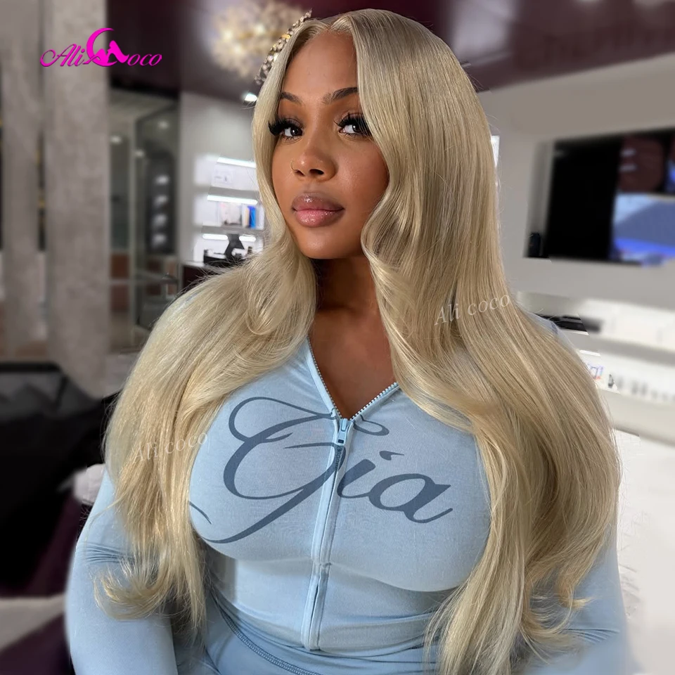 Ash Blonde Wigs Body Wave 180 Density Pre Plucked Brazilian Transparent Invisible 13x4 13x6 Lace Front Closure Human Hair Wigs
Ash Blonde Wigs Body Wave 180 Density Pre Plucked Brazilian Transparent Invisible 13x4 13x6 Lace Front Closure Human Hair Wigs
