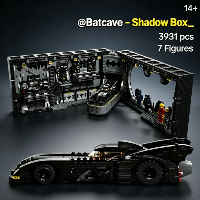 New Classic Model MOC 76252 Display Shadow Box 3981pcs Building Kit Blocks Bricks Toys For Children Party Birthday Gifts
New Classic Model MOC 76252 Display Shadow Box 3981pcs Building Kit Blocks Bricks Toys For Children Party Birthday Gifts