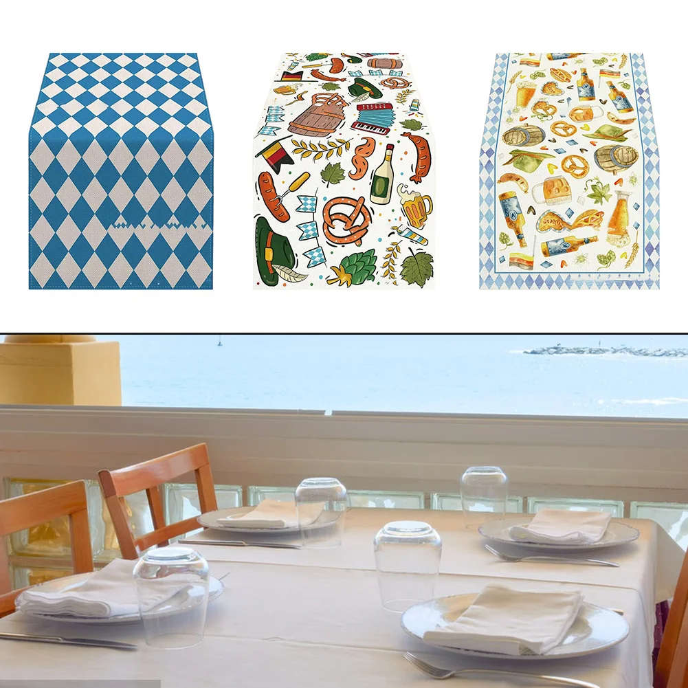Stain Resistant Tablecloth Oktoberfest Table Runner For Dining Tablecloth Kitchen Dining Bar Linens Textiles Home Textile
Stain Resistant Tablecloth Oktoberfest Table Runner For Dining Tablecloth Kitchen Dining Bar Linens Textiles Home Textile