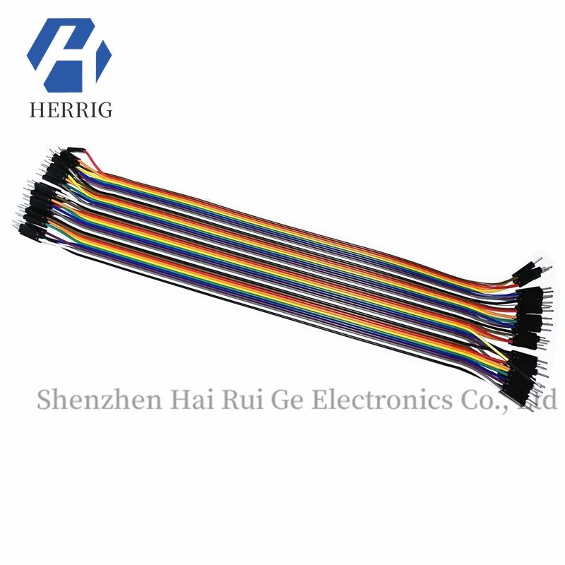 40P color Dupont cable length 30CM male to male 2.54MM breadboard cable adapter cable
40P color Dupont cable length 30CM male to male 2.54MM breadboard cable adapter cable