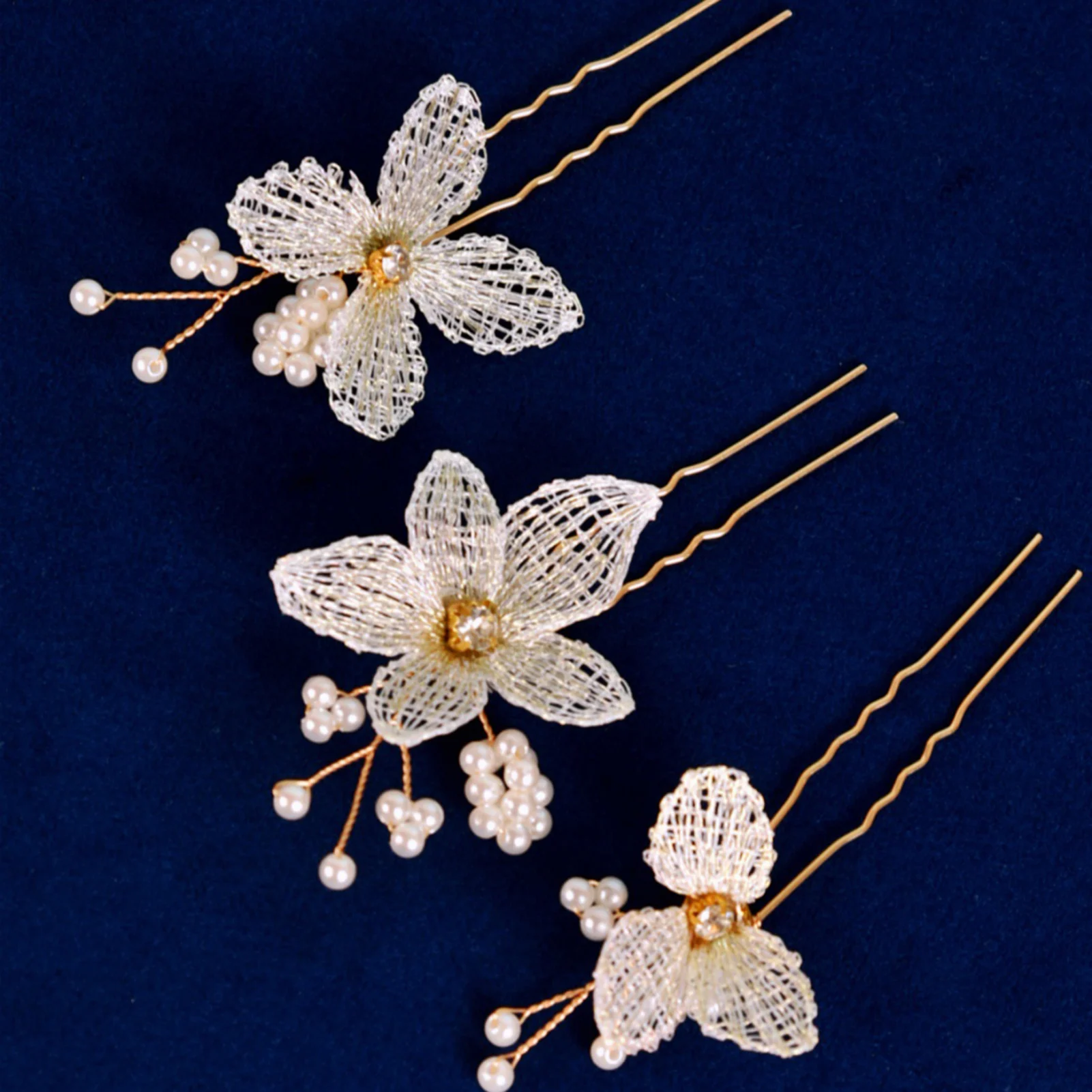 3pcs U Shaped Hairpins flower Leaf Design Handmade hair Pin jewelry Elegant Bridal Hair Accessories for Wedding Formal Events
3pcs U Shaped Hairpins flower Leaf Design Handmade hair Pin jewelry Elegant Bridal Hair Accessories for Wedding Formal Events