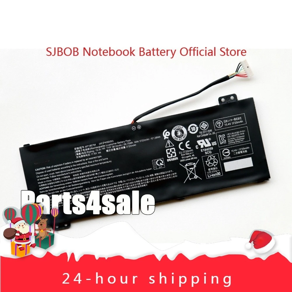 Новый оригинальный аккумулятор AP18E7M для Predator Helios 300 PH315-52 PH317-53, аккумулятор для ноутбука
Новый оригинальный аккумулятор AP18E7M для Predator Helios 300 PH315-52 PH317-53, аккумулятор для ноутбука