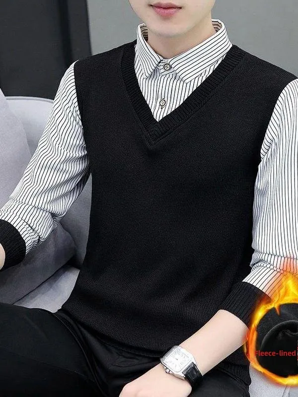 Thiened Fce V-Ne полосатая трикотажная мужская футболка Faion Long Sve с воротником, зимняя повседневная одежда из двух предметов
Thiened Fce V-Ne полосатая трикотажная мужская футболка Faion Long Sve с воротником, зимняя повседневная одежда из двух предметов