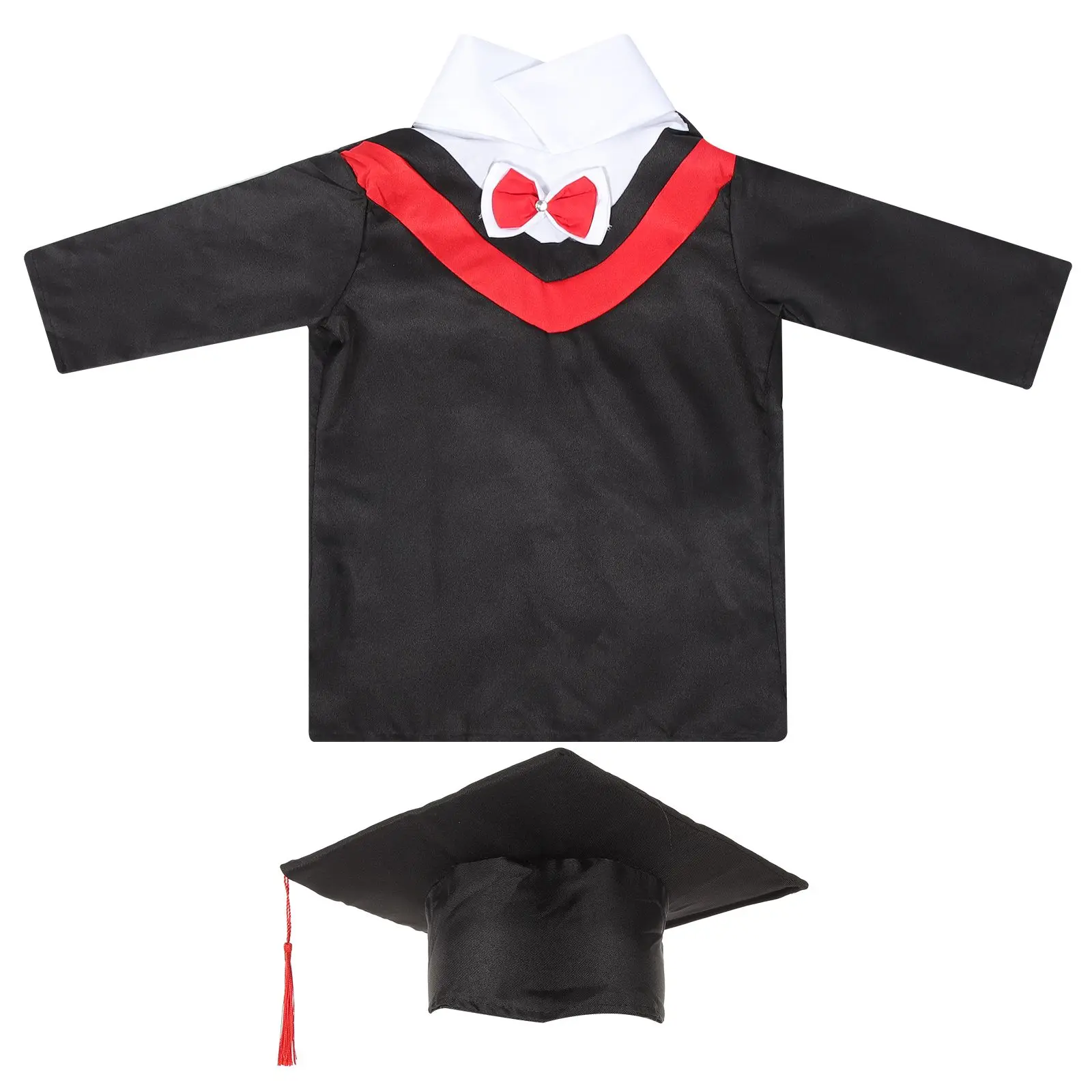 Doctoral Gown Set Kids Graduation Cap Tassel Included Comfortable Wear Easy Wash 130cm Height Children Formal Design
Doctoral Gown Set Kids Graduation Cap Tassel Included Comfortable Wear Easy Wash 130cm Height Children Formal Design