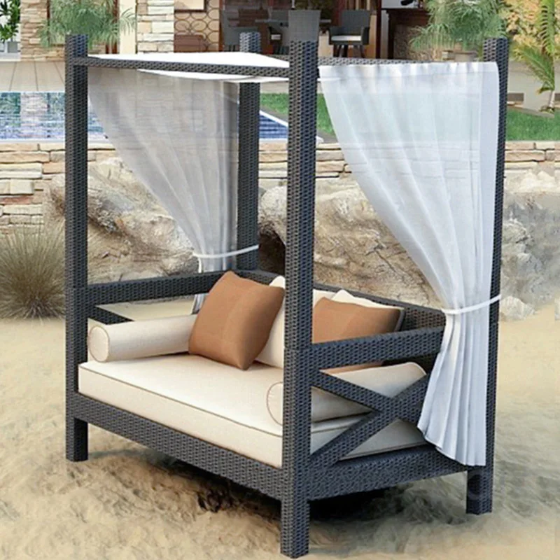 Outdoor grape rack courtyard garden balcony beach bed villa resort bed rattan chair sofa bed
Outdoor grape rack courtyard garden balcony beach bed villa resort bed rattan chair sofa bed