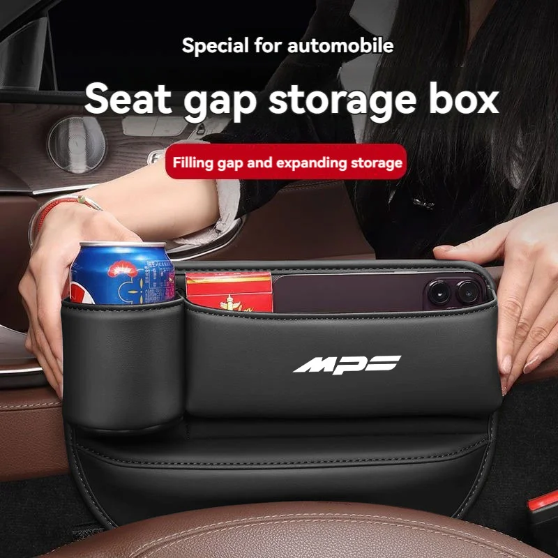 Leather Car Seat Gap Organizer Crevice Side Storage Box Filler Side Storage Pocket With Cup Holder For Mazda MPS Car
Leather Car Seat Gap Organizer Crevice Side Storage Box Filler Side Storage Pocket With Cup Holder For Mazda MPS Car