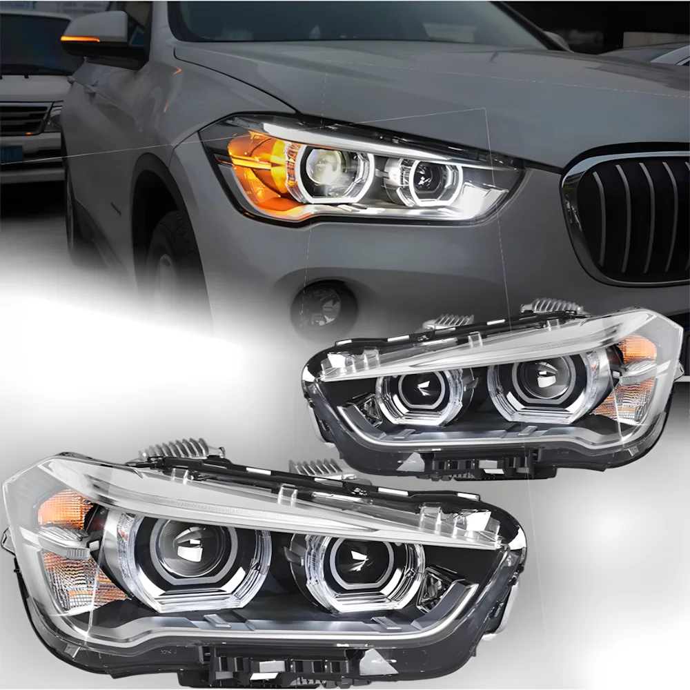 Car Front Lamps for Bmw X1 2016-2019 F48 F49 Led Auto Headlights Assembly Upgrade High Configure Projector Lens Accessories
Car Front Lamps for Bmw X1 2016-2019 F48 F49 Led Auto Headlights Assembly Upgrade High Configure Projector Lens Accessories