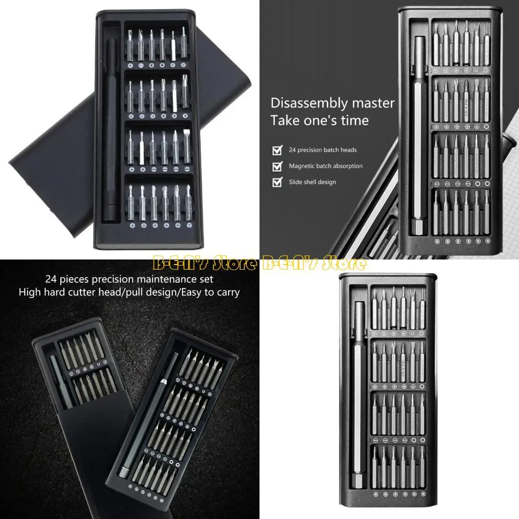 Y1AD 25 в 1 Набор прецизионных отверток Магнитные отвертки Многофункциональный инструмент для ремонта телефонов, часов, очков ПК
Y1AD 25 в 1 Набор прецизионных отверток Магнитные отвертки Многофункциональный инструмент для ремонта телефонов, часов, очков ПК